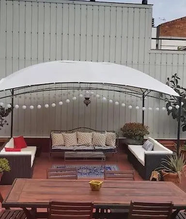 Small In Sants With Huge Terrace Homestay Barcelona